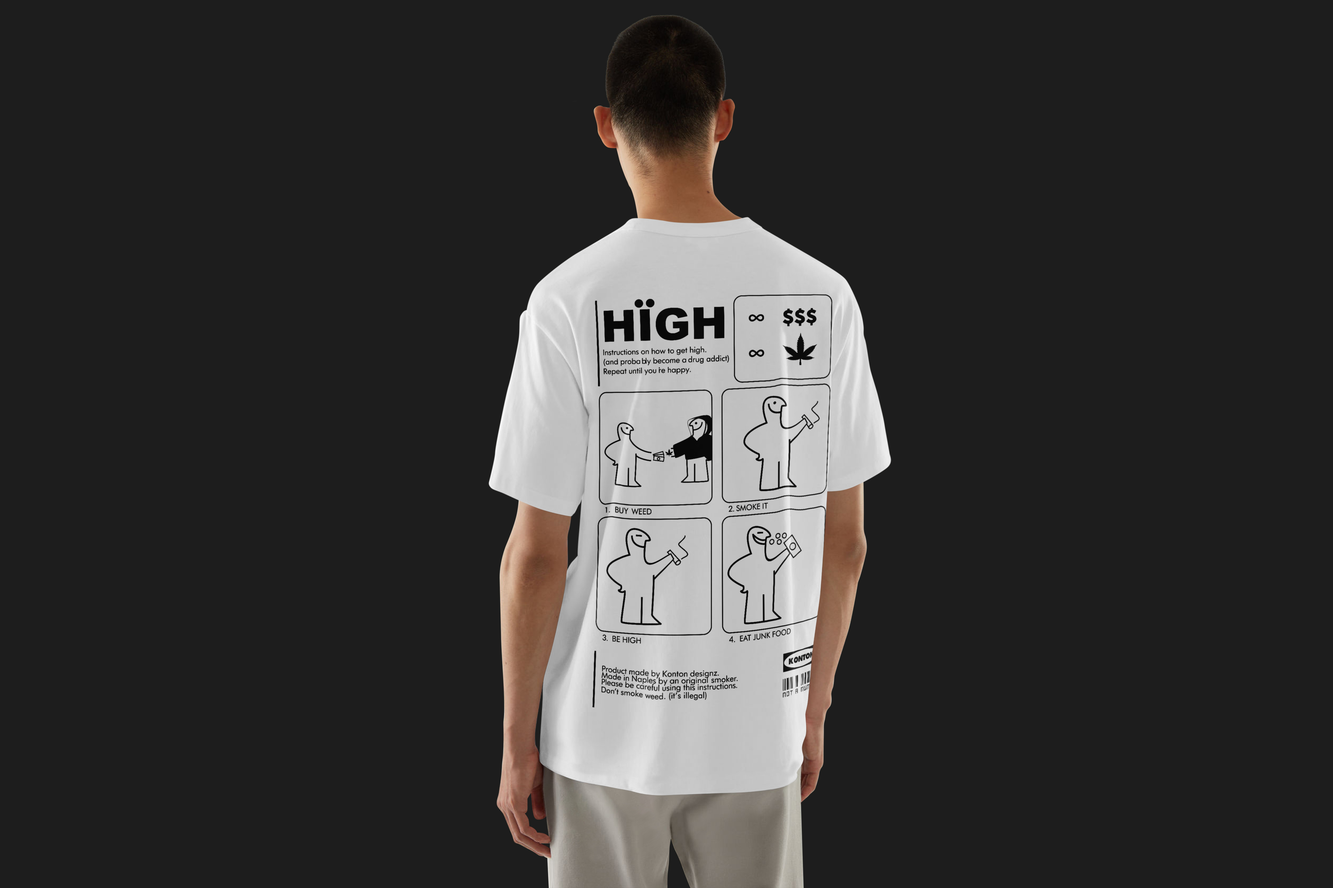 Maglia 04 bianco, retro